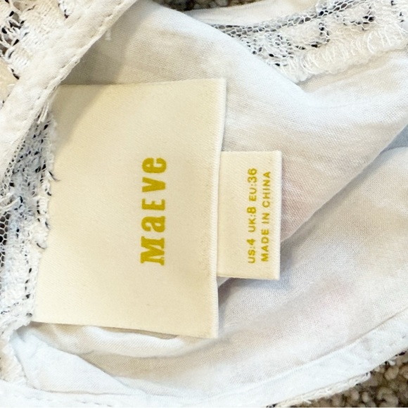 Anthropologie Maeve Macie Lace Top 4 - Picture 12 of 14